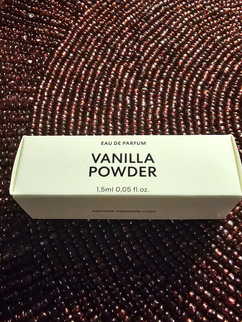 Vanilla Powder Matiere Premiere Eau de Parfum Sample — 1.5ml EDP